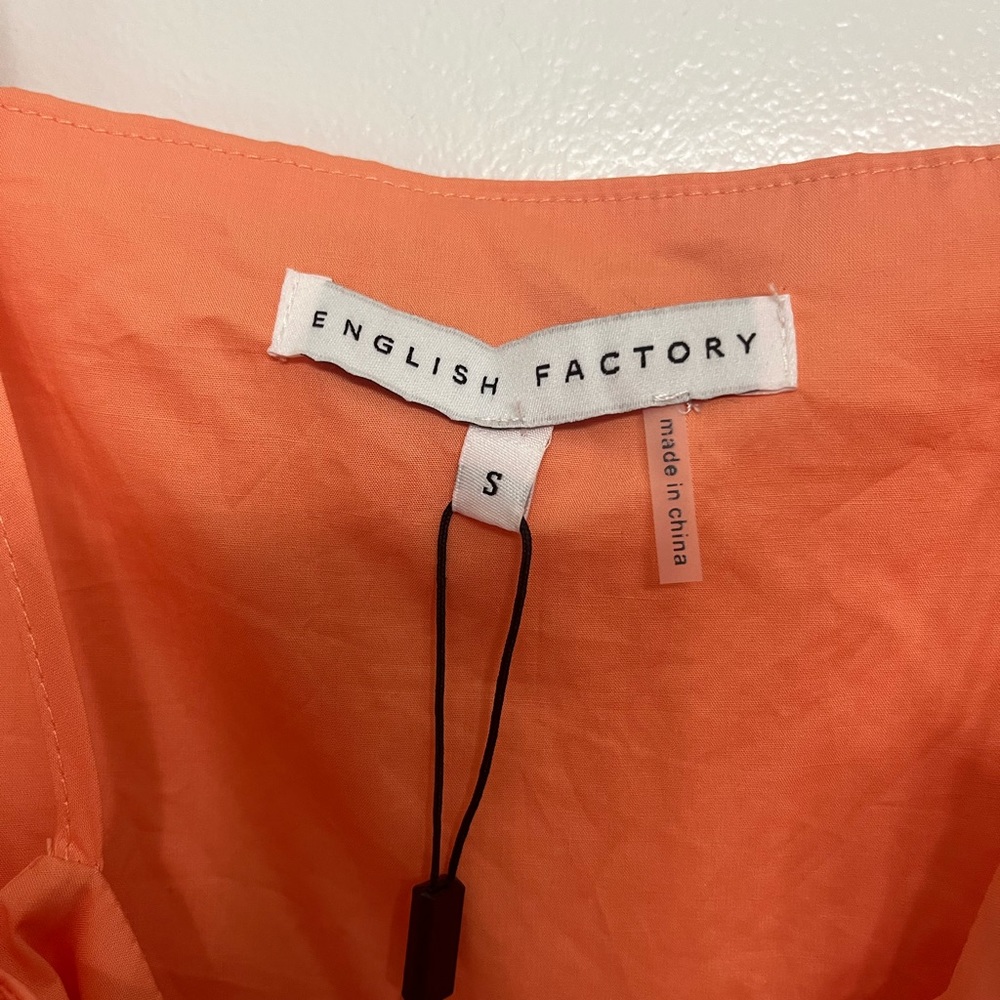 NWT English Factory Color Block Spaghetti Maxi - Picture 5 of 6